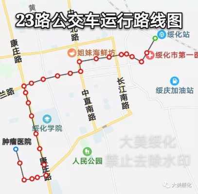 二十三路公交路线（二十三路公交车站在哪里）-图2