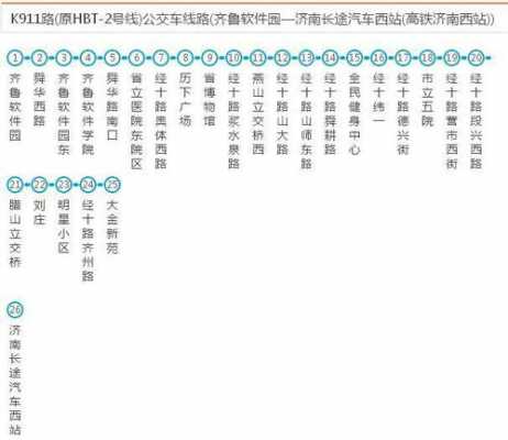 济南k910公交路线（济南k910公交路线时间表）-图2