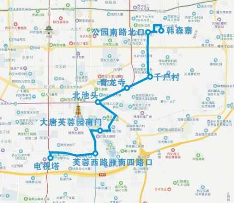 西安49路公交路线（西安49路公交路线图）-图2