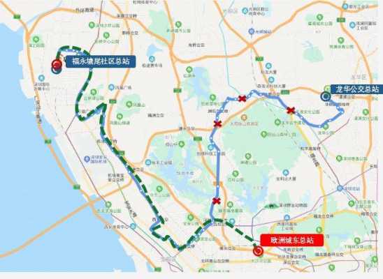 深圳236公交路线（深圳236公交车路线图）-图2