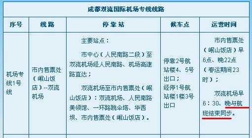 成都双流机场车站公交路线（成都双流机场交通专线）-图3