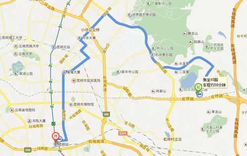 昆明72公交路线图（昆明72路公交车线路查询一下）-图3