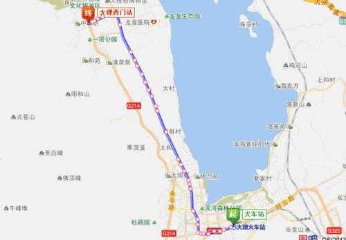 大理1路公交路线（大理公交1路车路线查询）-图1