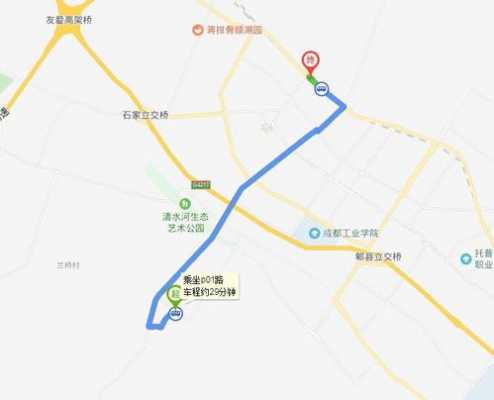 郫县p04路公交路线（郫县公交p04多少时间收车）-图2