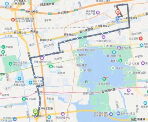 苏州园区117公交路线（苏州园区公交113路线路图）-图1