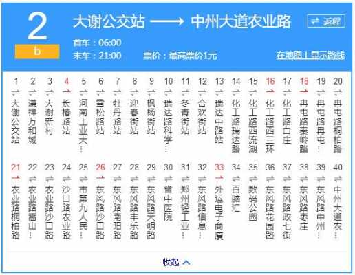 b2a公交路线（b2路公交车路线时间表）-图1