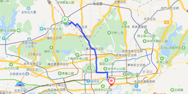 深圳811公交路线图（深圳81路公交路线）-图3