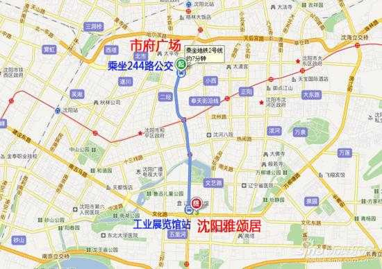 去市府广场公交路线（市府广场几号线）-图1