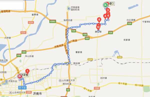 公交路线查询16路济南（公交路线查询16路济南地铁）-图3