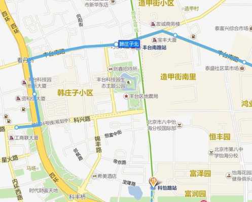 北京丰台嘉园公交路线（欣嘉园公交路线）-图2