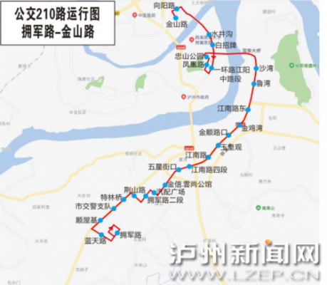 泸州230公交路线（泸州231路）-图2