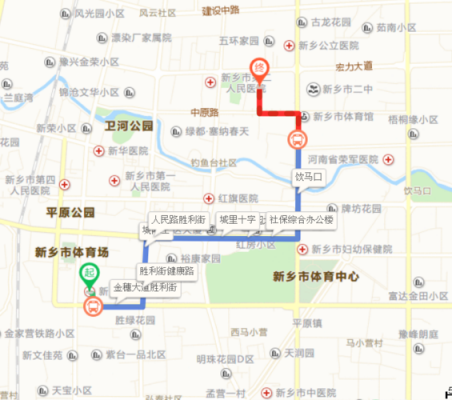 新乡42路车公交路线（新乡44路公交路线）-图2