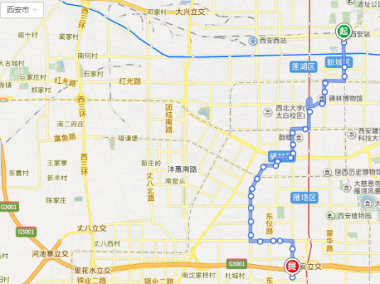 西安912公交路线（西安912公交车路线）-图3