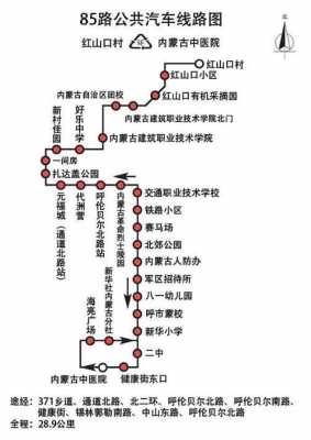 呼和浩特二中公交路线（呼市二中东校区公交线路）-图3