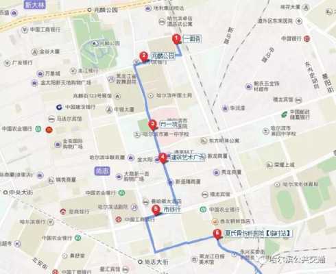 68路的公交路线（68路公交路线图哈尔滨）-图3