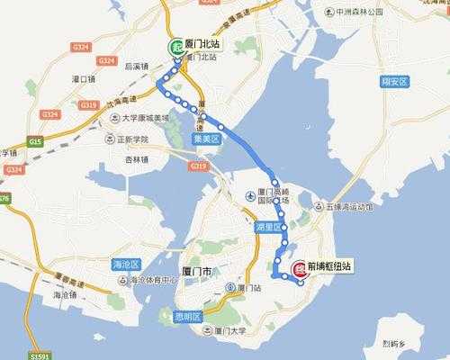 厦门公交路线快1路线（厦门快1线公交车）-图2