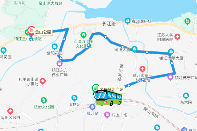 镇江公交19路公交路线（镇江 19路）-图2