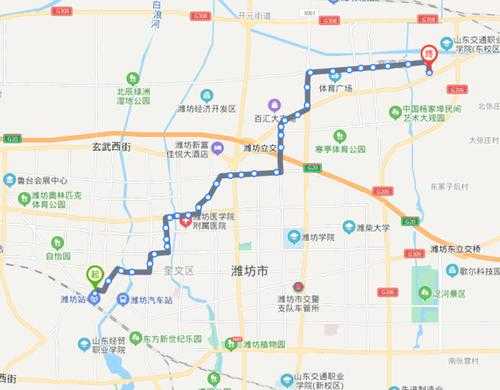 潍坊公交路线（潍坊公交路线排名）-图2