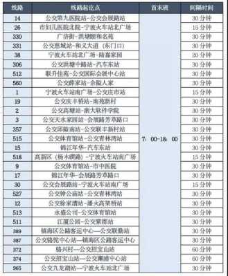 宁波2日间公交路线（宁波2日间公交路线查询）-图3