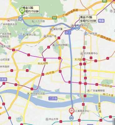 广州125路公交路线（广州125公交车线路图）-图1