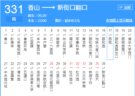 康复路北口公交路线（康复路南口都有几路公交车）-图2