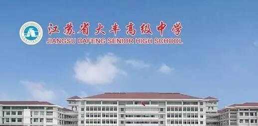 大丰高级中学公交路线（大丰高级中学鸟瞰图）-图1