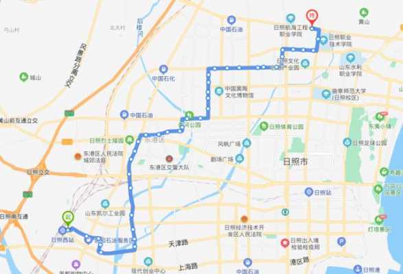 日照八路车公交路线（日照八路车公交路线时间表）-图2