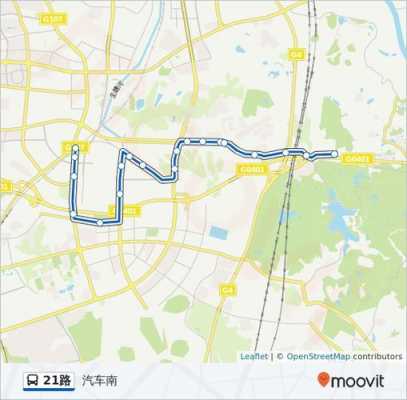 中山21路公交路线（中山21路公交路线图）-图3