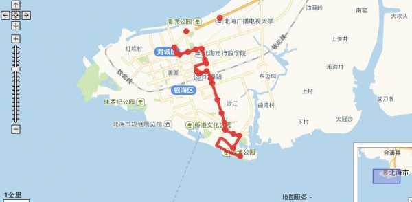 北海106公交路线（北海公交106路路线）-图1