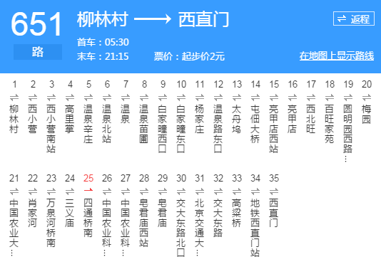 平房361路公交路线（平房361公交车站的路线图）-图2