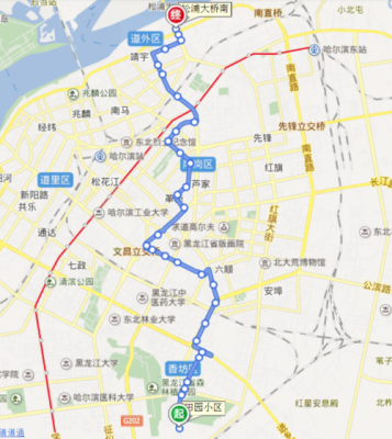 哈尔滨267路公交路线（哈尔滨市267公交车路线）-图1