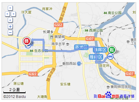 衡阳115路线公交路线（衡阳115路线公交路线图）-图2