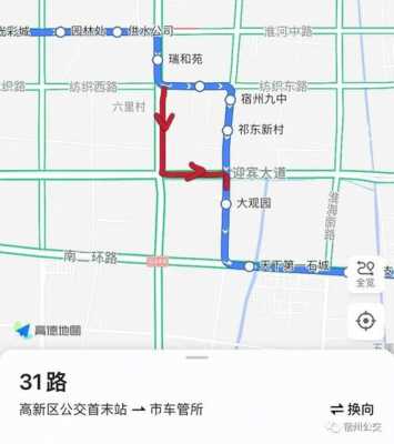 宿州13路公交路线（宿州市31路）-图2