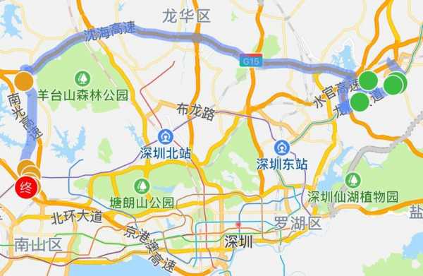 深圳市122路公交路线（深圳公交车122线路图）-图2