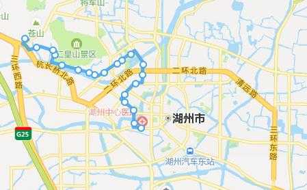 湖州市内公交路线（湖州公交车路线图）-图3