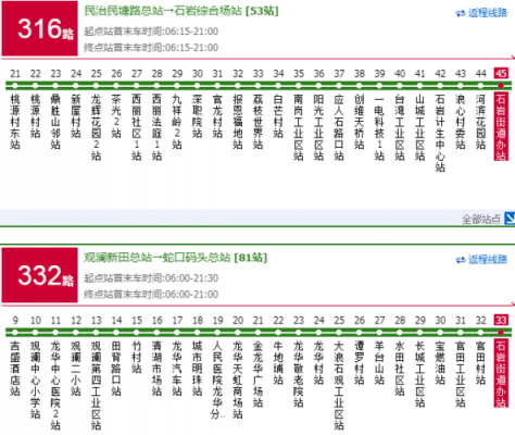 m314深圳公交路线（深圳公交m314时刻表）-图3