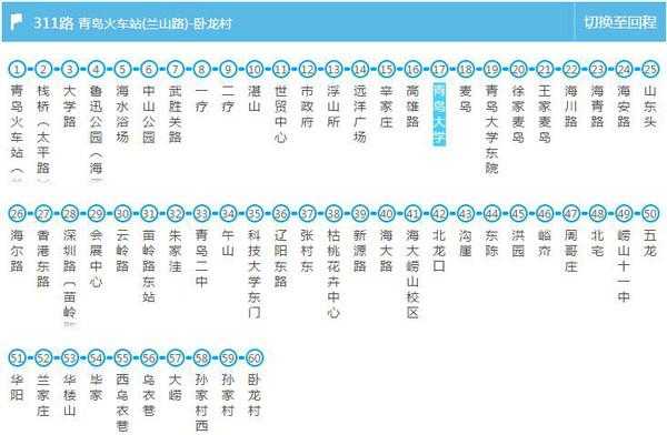 青岛136公交路线（青岛公交316路首末车时间表）-图1