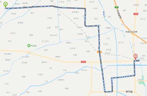 丰县212路公交路线（丰县22路公交车）-图1