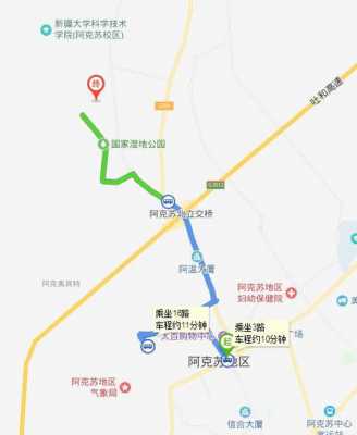 阿克苏1路公交路线（阿克苏1路车路线）-图2