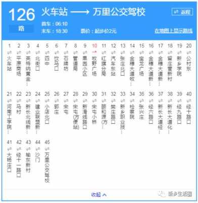 新乡33路公交路线查找（新乡公交313路线）-图3