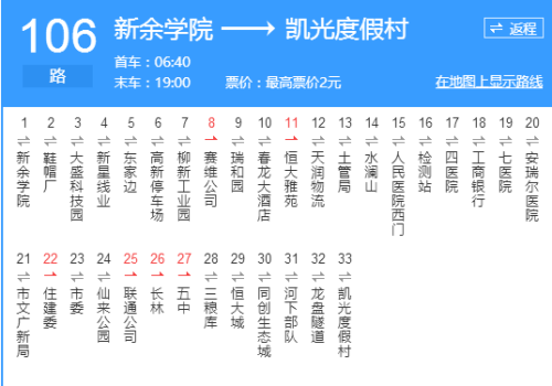 新余市公交路线（新余市公交路线最新）-图1