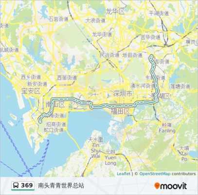 369公交路线深圳（深圳369公交线路图）-图3