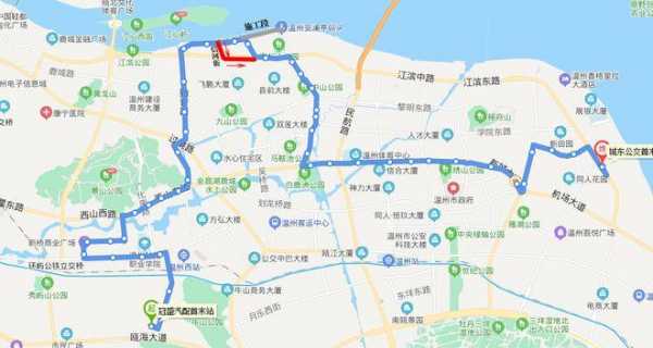 温州92公交路线（温州公交92路路线）-图1