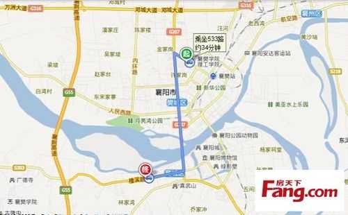 襄阳致远中学公交路线（导航到襄阳市致远中学）-图3