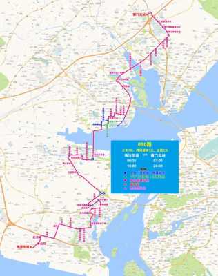 厦门公交路线图图片（厦门公交车图）-图1