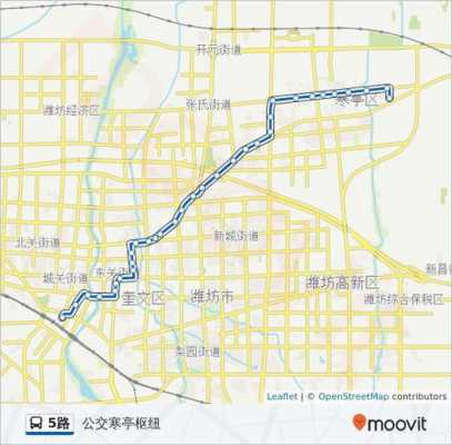 寒亭5路公交路线（寒亭5路公交路线时间表）-图1