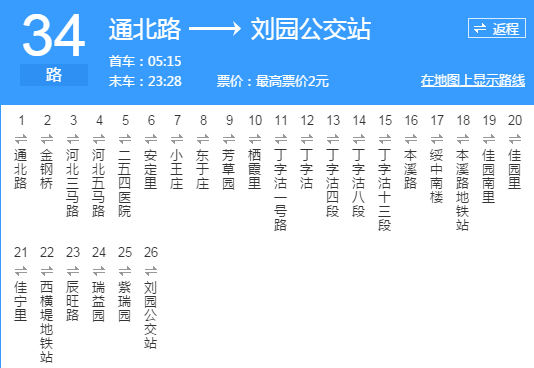 麦积山34路公交路线（麦积区34路公交车路线时间表）-图3