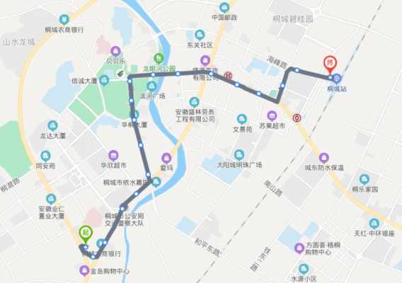 桐城火车站公交路线（桐城火车站公交车路线）-图1