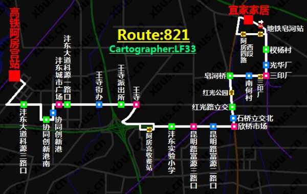 东莞东城821公交路线（东莞821路公交车路线）-图3