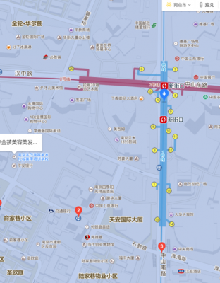 南京新街口附近公交路线（新街口有多少路公交）-图3